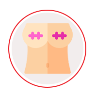 لاغری و فرم دهی سینه ها