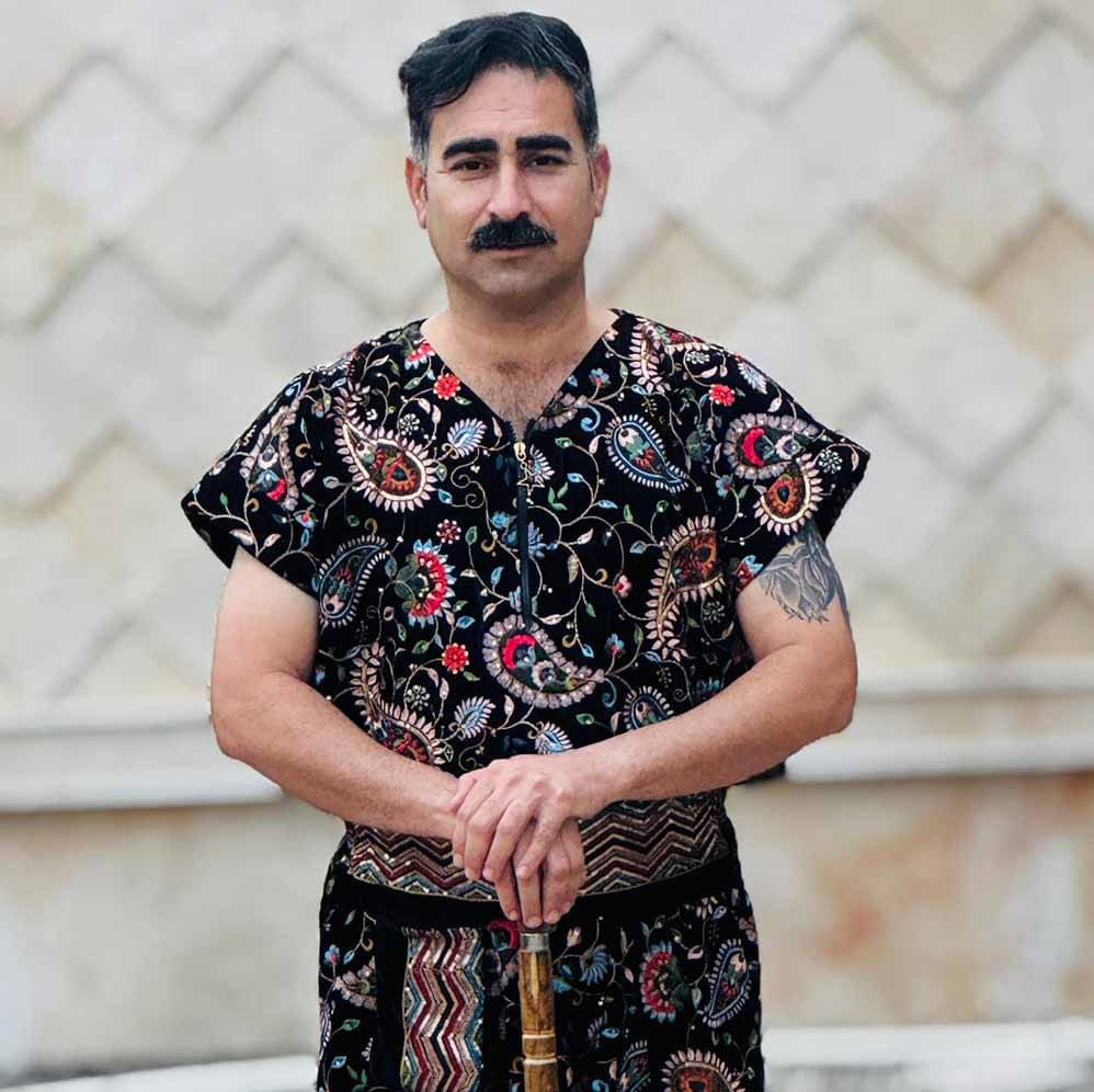 لباس ماساژ مدل سوان | لباس تای یوگا استاد یاری کد 388