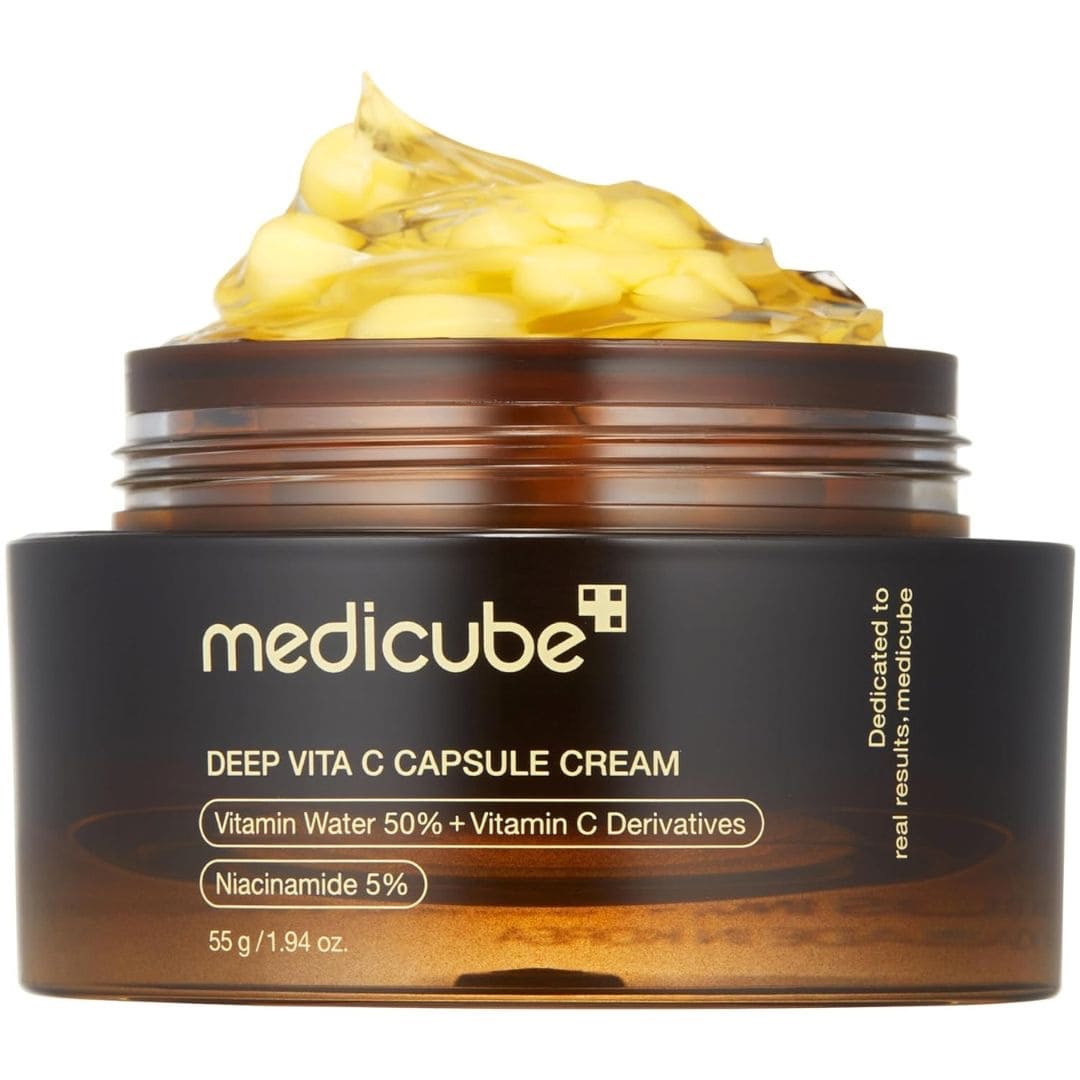 کرم کپسولی ویتامین سی مدی کیوب Medicube Deep Vita C ضد لک و چین