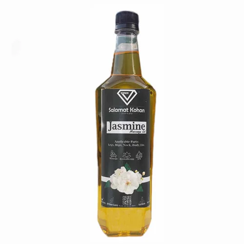 روغن ماساژ آروماتراپی با رایحه یاس MASSAGE OIL JASMINE | روغن لیتری ماساژ یاس