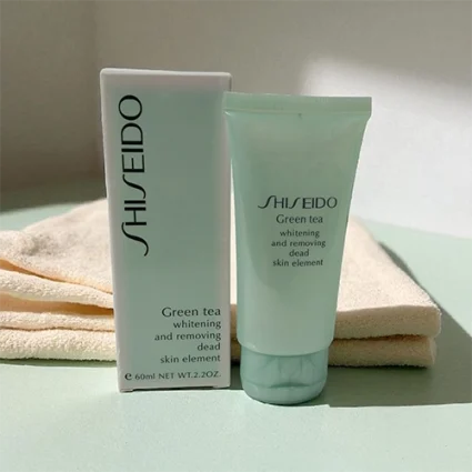اسکراب ولایه‌بردار چای سبز شیسیدو SHISEIDO