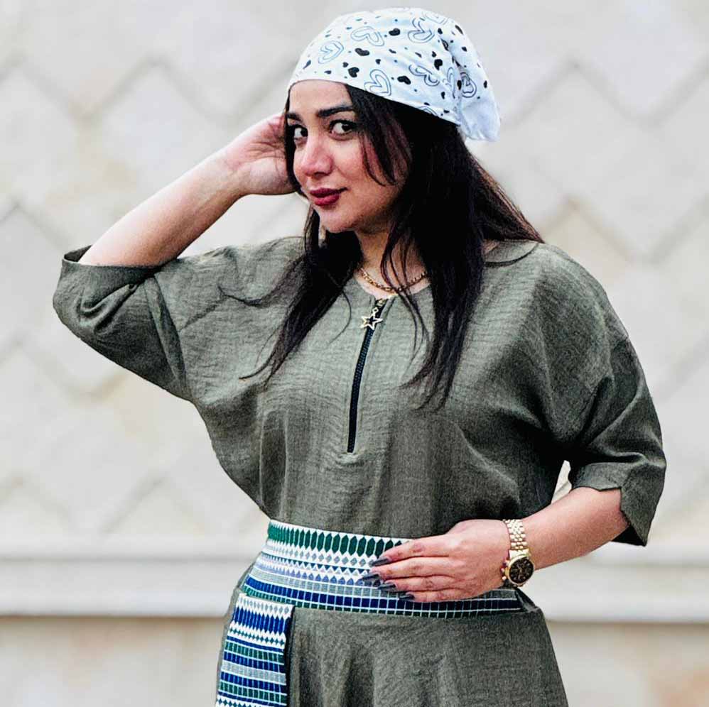 لباس ماساژ مدل سوان | لباس تای یوگا کد 480