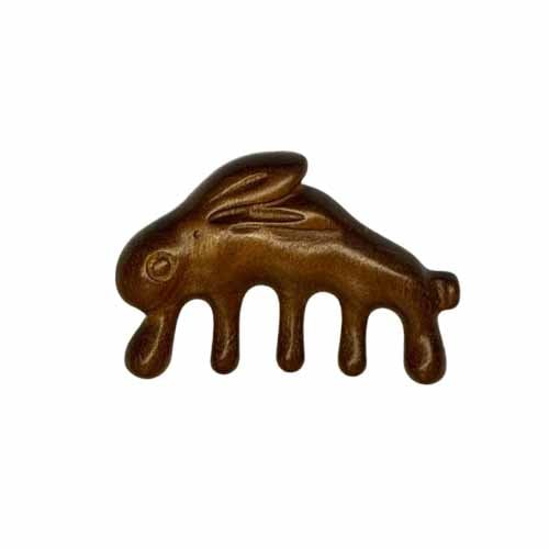 شانه چوبی ماساژ | گواشا چوبی |شانه چوبی رفلکسولوژی و نقاط طب سوزنی کد713