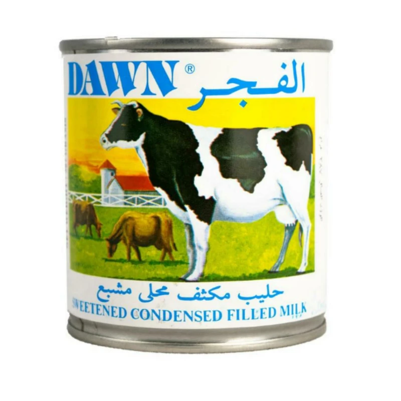 کنسرو شیر عسل الفجر DAWN قوطی اصل سنگاپور 380 گرمی