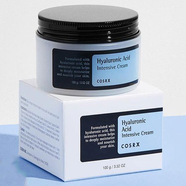 کرم آبرسان هیالورونیک اسید حجم ۱۰۰ میل Hyaluronic کوزارکس اورجینال