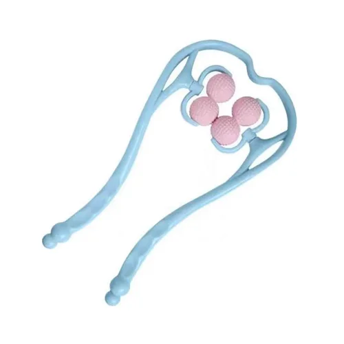 ماساژور گردن مدل 2 رولر | 4 گوی متحرک ماساژور غلتکی گردن مدل Neck Massager Roller